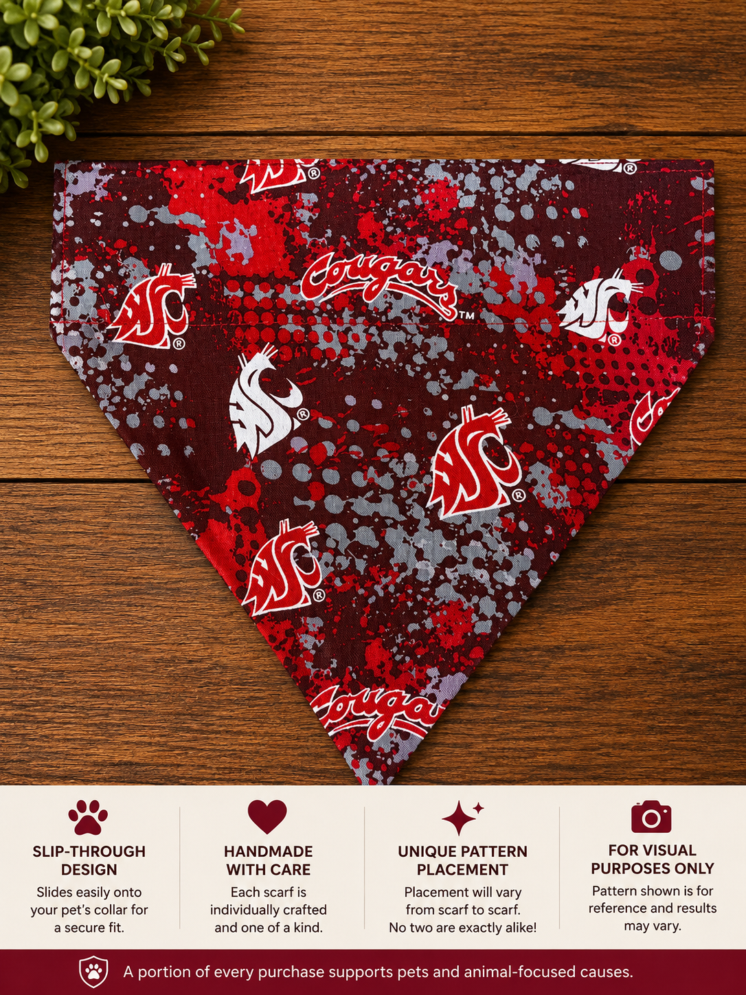 WSU Crimson Splatter
