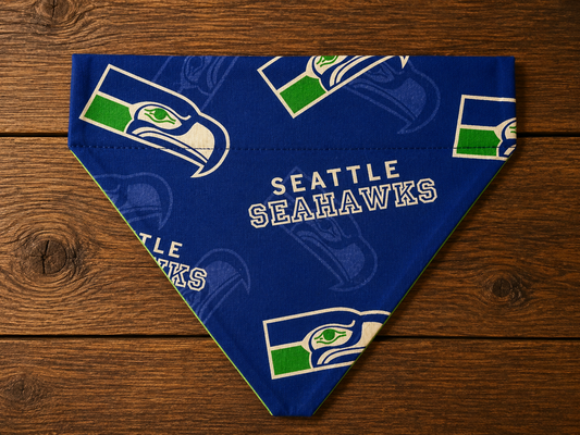 Seahawks Blue w/ Logo (Throwback)